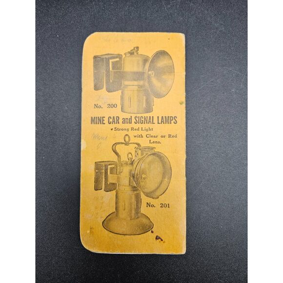 Antique Dew-R-Lite Float Feed 1928 Pocket Notebook Graphing Paper Notepad - Picture 2 of 5